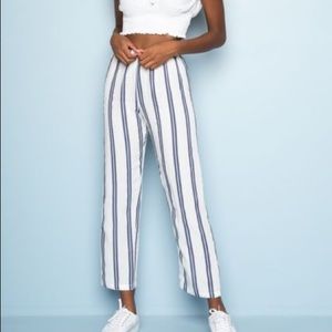 Brandy striped pants